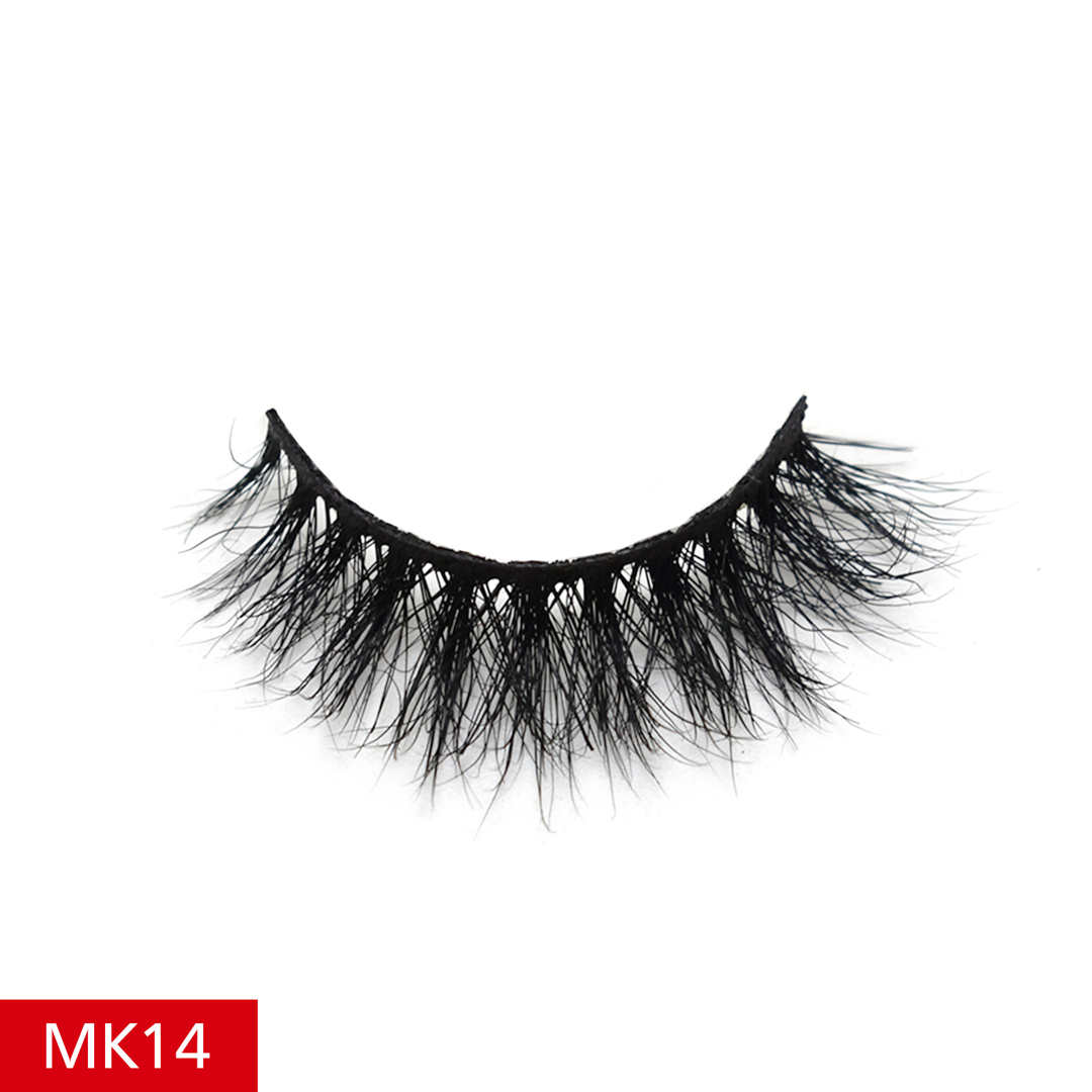 MK14 -- bushy 16mm 5D mink eyelash